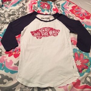 Quarter Sleeve Vans Shirt