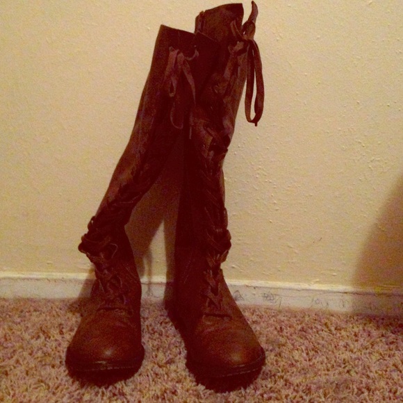 Knee high boots