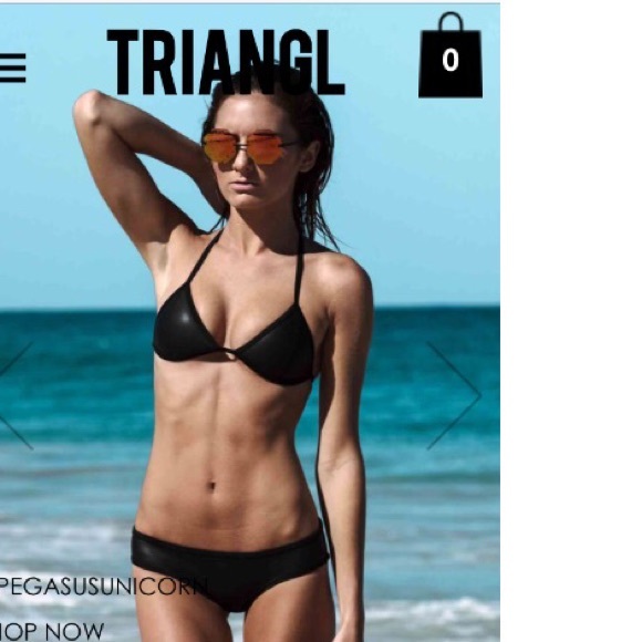 🚫SOLD🚫 Triangl Twiggy Stardust swim suit - Picture 3 of 3