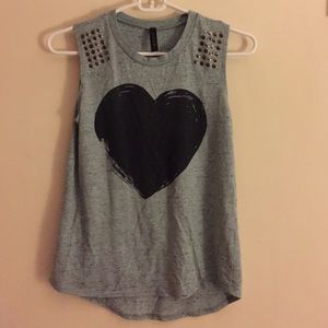 Grayish green tank top