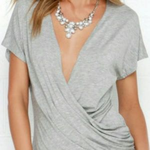 Grey shirt