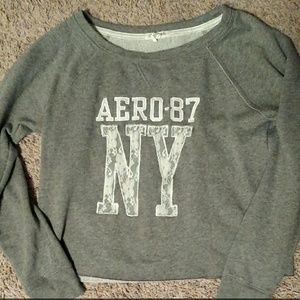 Aero crop sweater