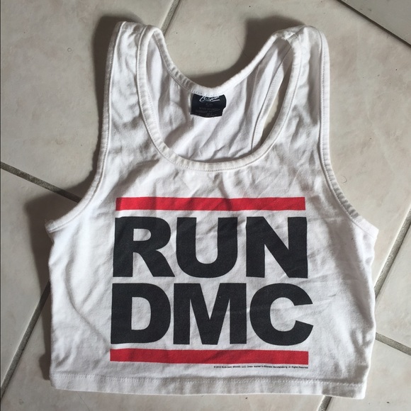 Run DMC crop top