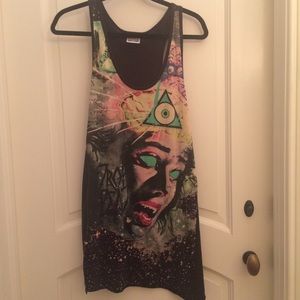 Rare Drop Dead Tank Dress