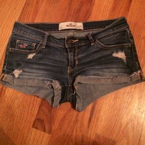 Hollister ripped shorts