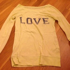 Long sleeve "LOVE" shirt