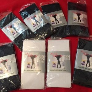 🔥Lot of 8 BRAND NEW Tights  OS