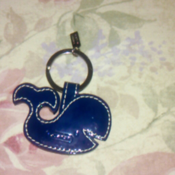 Coach Bags Coach Whale Stacked Leather Keychain Fob 9250 Poshmark