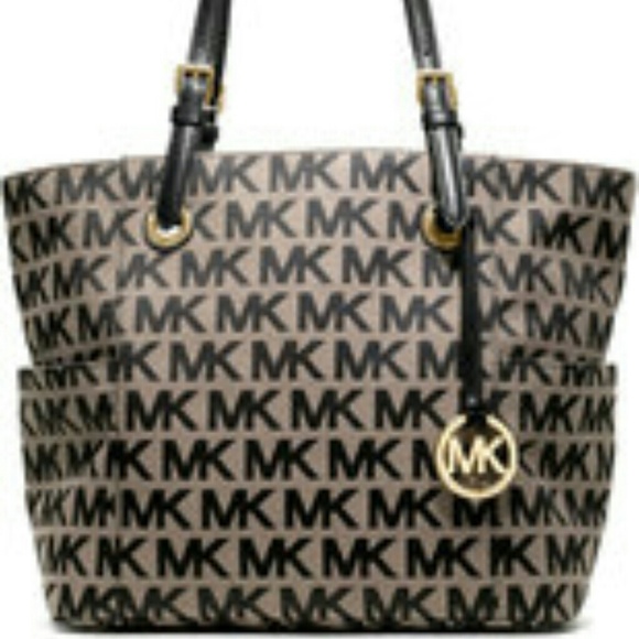 Michael Kors Block Monogram Tote