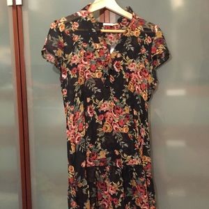 Kimchi Blue sheer flowered dress