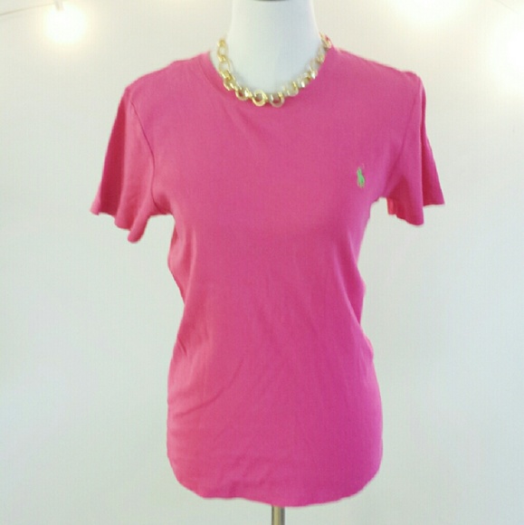 Ralph Lauren Tops - {Ralph Lauren POLO} Classic Pink Crew Neck