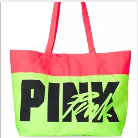 PINK beach tote 2015