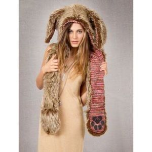 *rare* LTD EDITION Brown Nasty Rabbit Spirithood