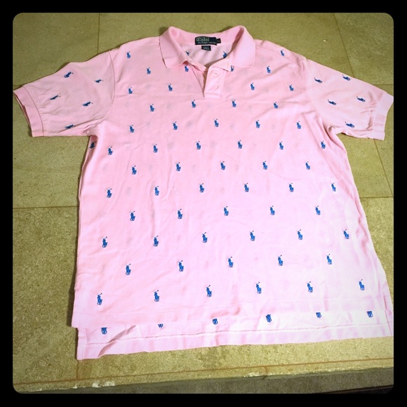 Polo Ralph Lauren Tops - Polo Ralph Lauren short sleeved shirt rare (XL)