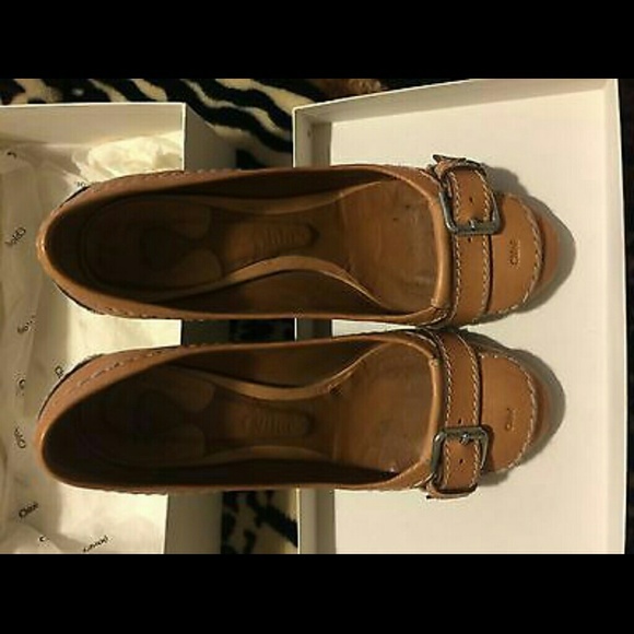 Chloe Edith pumps in Luggage size 38/8