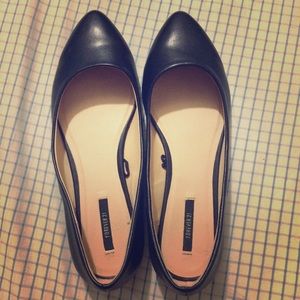 XXI Black Pointed Flats