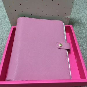 Pink leather personal Kikki K
