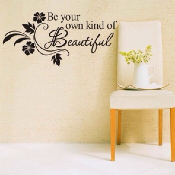 Be your kind of beautiful decal