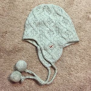 Hollister gray winter hat