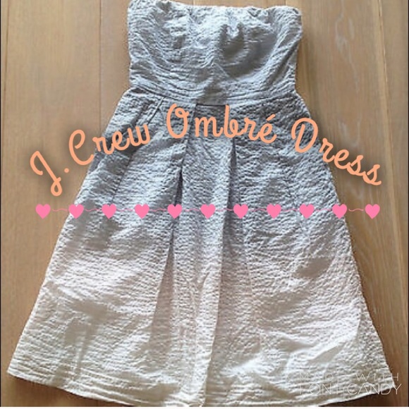 J. Crew Dresses & Skirts - ⚓️J.Crew Ombré Style Cotton Dress ⚓️