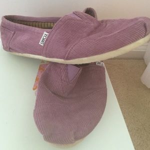 Purple Cord TOMS