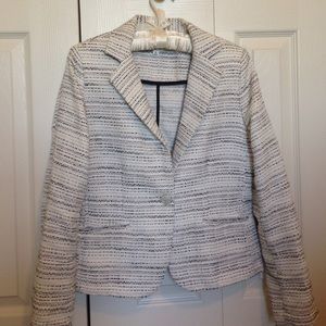 Cabi black and white blazer 4