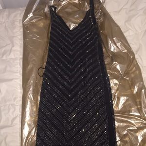 Cache Short Sequin Cocktail/ Homecoming dress