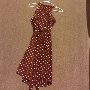 SOLD ON Ⓜ️ F21 polka-dot dress!