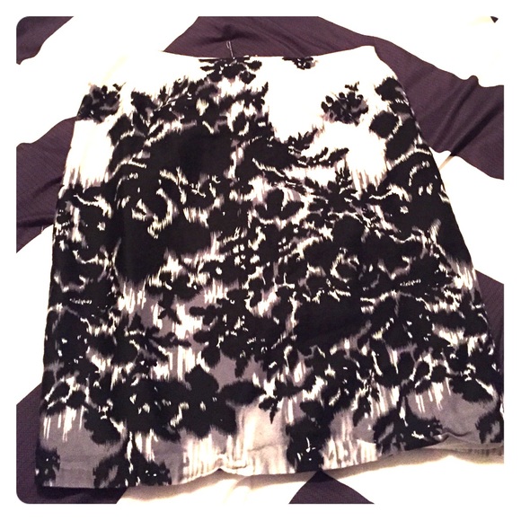 Black white and grey skirt