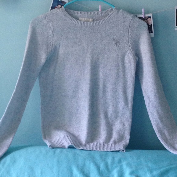 Abercrombie Soft Grey Sweater