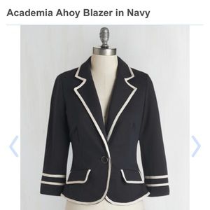 ModCloth Navy Blazer 3X