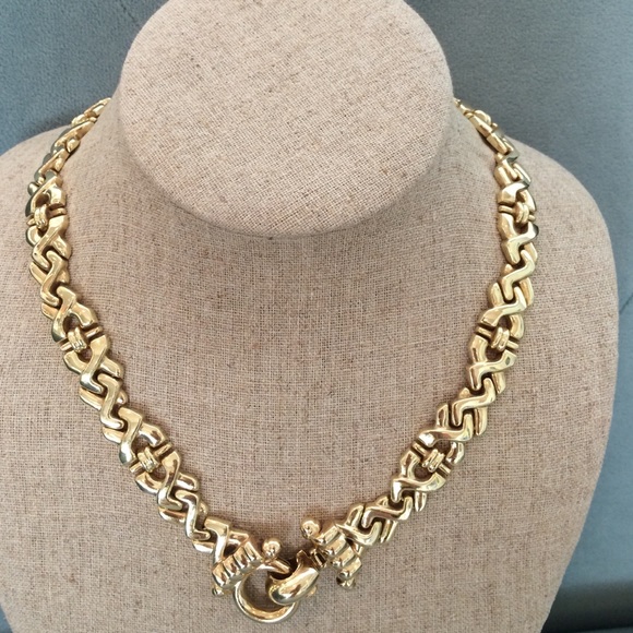 Sold  14K toggle link necklace 58.3 grams