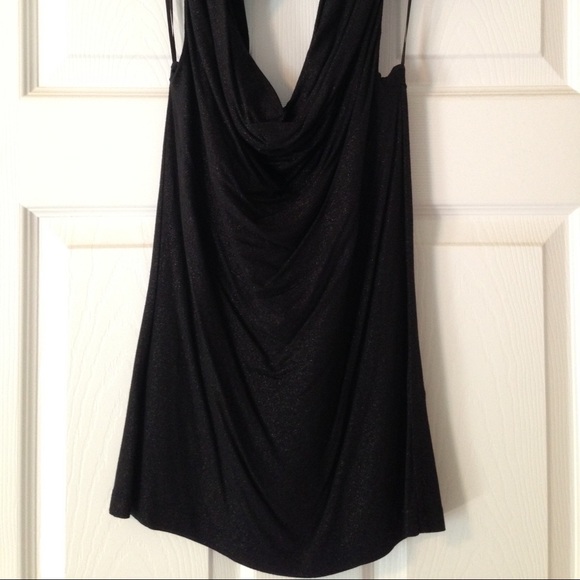 Black shimmer Limited halter top - Picture 4 of 4