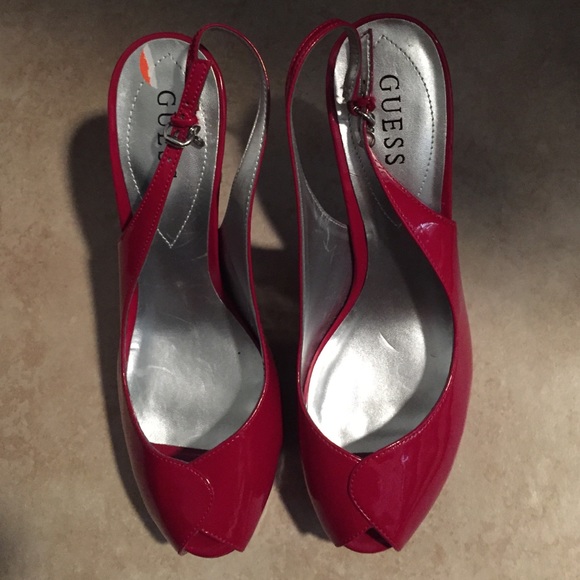 Brand new red patent shoes