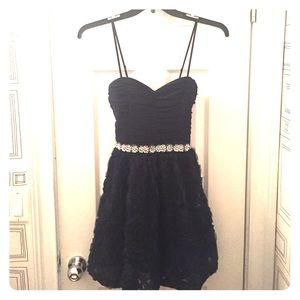 Navy Blue Homecoming Dress