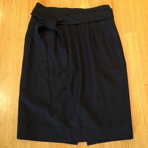 Dark Gray Ann Taylor Skirt