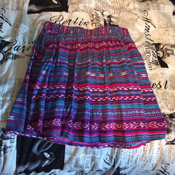 Tribal Print circle skirt - Picture 1 of 1