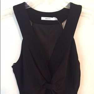 Anthropologie black dress