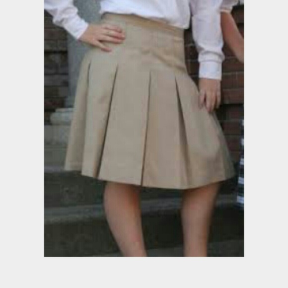 Skirts Khaki Uniform Skirt Poshmark