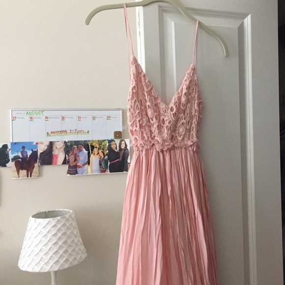 Open back maxi