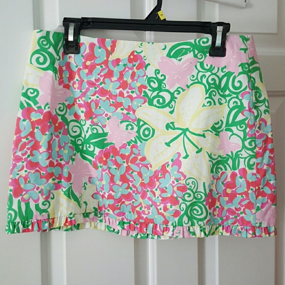 Lilly pulitzer mini skirt