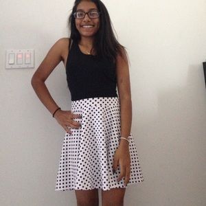 Polka dot skirt