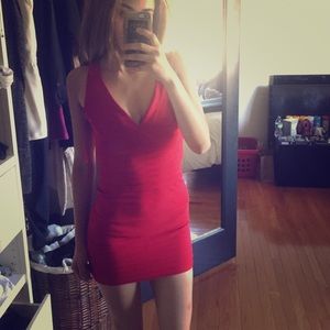 Tobi bodycon dress red