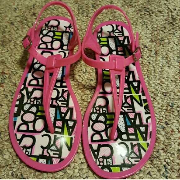 Pink sandals