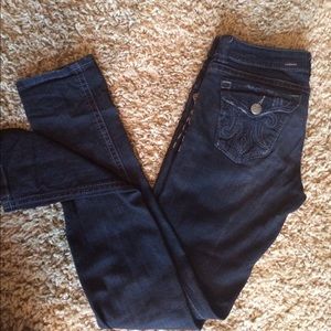 MEK dark skinny jeans