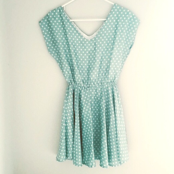 Sweet polka dot dress