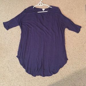 Wilfred Slouchy Comfy Purple Top