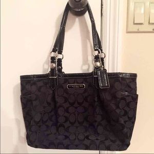 Black and gray coach