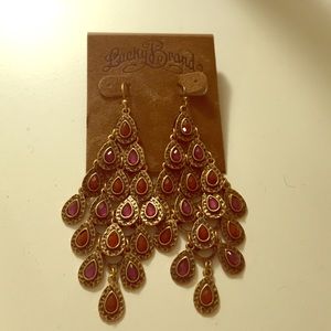 Lucky Brand chandelier earrings