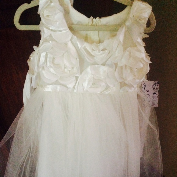 ivory flower girl dresses 2T